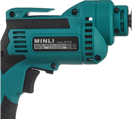 Дрель MINLI 13 мм, 550 Вт 51219