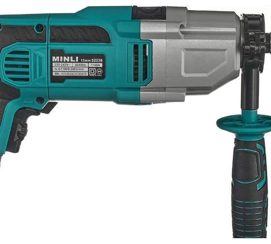 Дрель ударная MINLI 13 мм, 1100 Вт 52236