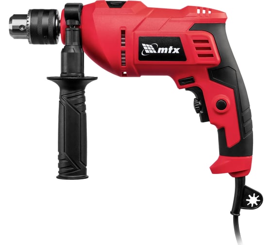 Дрель ударная MTX MID-750, 750 Вт, 0-3000 об/мин, 0-48000 уд/мин 26382