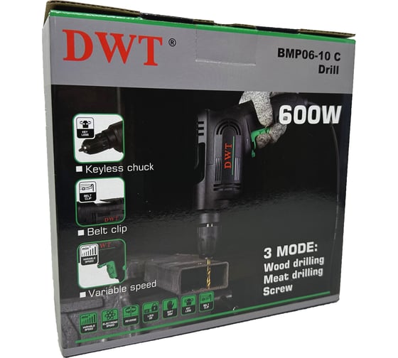 Безударная дрель DWT BMP06-10 C