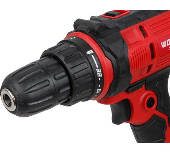 Дрель-шуруповерт WORTEX DR 1025-1 D в коробке, 300 Вт, 50 Нм, 2 скорости 1318793