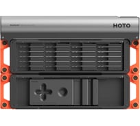 Электрическая мини-дрель с набором свёрл HOTO SNAPBLOQ Electric Mini Drill Set (20 предметов, серый, красный, D-A03) HFE0023GL