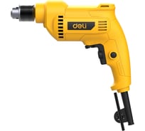 Дрель сетевая DELI 500Вт DL-DZ10-E3 (ключевой патрон 10мм, 3300 об/мин, картон) 202427