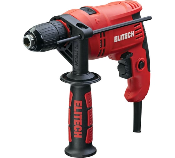 Дрель ударная ДУ 0713РЭ (E2201.030.01) Elitech 204498 1