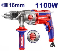 Дрель ударная emtop EMDL21101