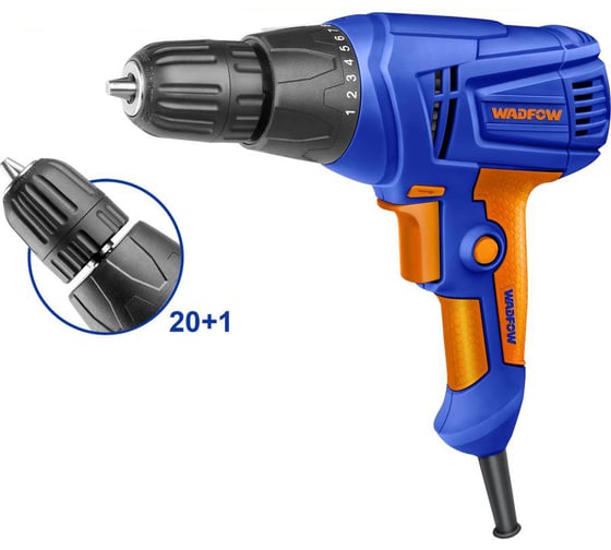 Дрель-шуруповерт WADFOW 280 Вт, 10 мм 10 WED15281