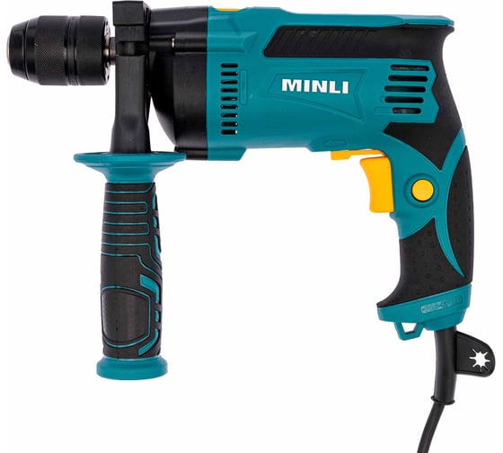 Дрель сетевая ударная MINLI 710Вт / 52215
