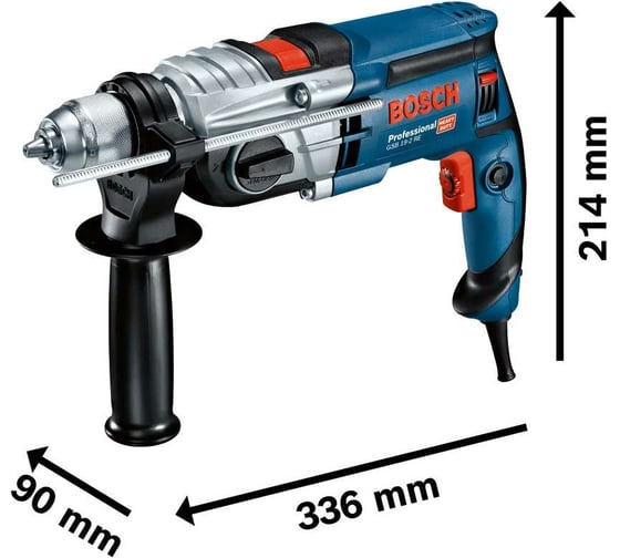 Ударная дрель Bosch GSB 19-2 RE (БЗП) 060117B500