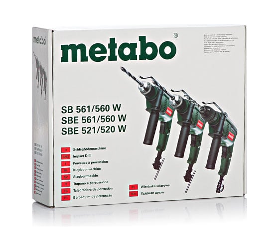 Ударная дрель Metabo SBE 561 601160000