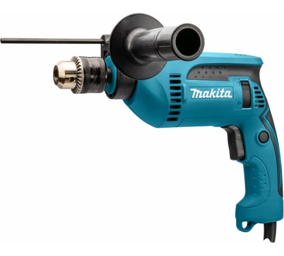 Ударная дрель Makita 680 Вт, набор сверл D-46202 HP1640X4