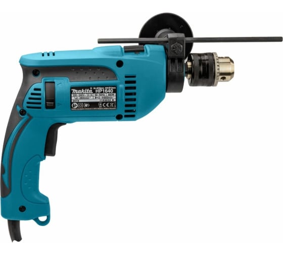 Ударная дрель Makita 680 Вт, набор сверл D-46202 HP1640X4