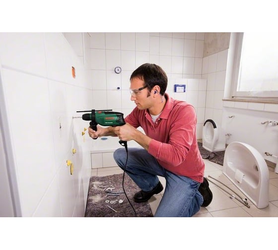 Ударная дрель Bosch PSB 750 RCE + 19 шт. TiN Wrap 0.603.128.504