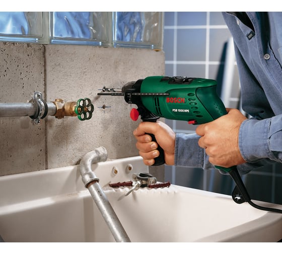 Ударная дрель Bosch PSB 1000 RPE 0603386865