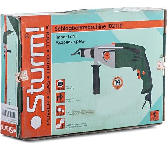 Ударная дрель Sturm ID2112