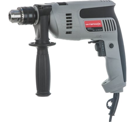 Ударная дрель Интерскол ДУ-13/780ЭР + набор сверл 56.1.3.10