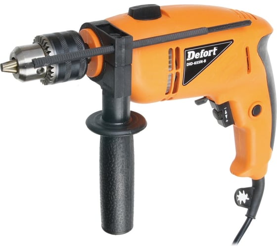 Ударная дрель DEFORT DID-655N-B 98290592 1