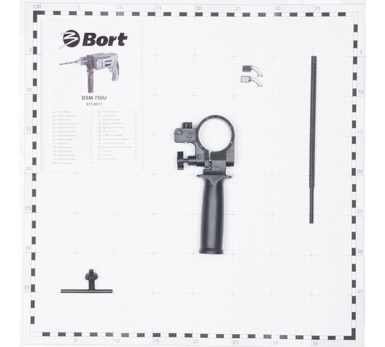 Ударная дрель BORT BSM-750U 93726911
