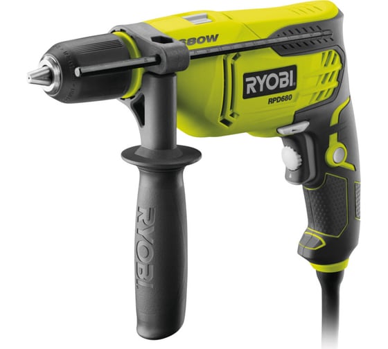 Ударная дрель Ryobi RPD680K 5133002016 1