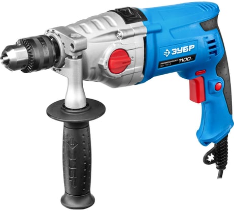 Ударная дрель ЗУБР Профессионал 1100 Вт ЗДУ-1100-2 ЭРММ2