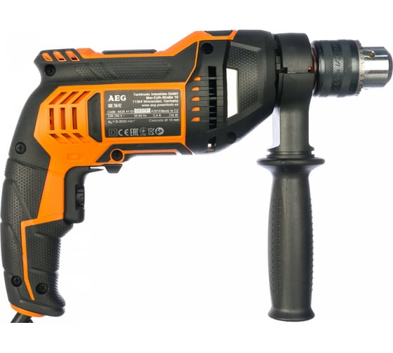 Ударная дрель AEG SBE 750 RZ 4935442840