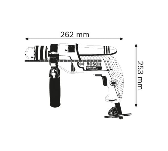 Ударная дрель Bosch GSB 1300 0.601.1A1.020