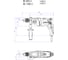 Дрель Metabo BE 850-2 600573000 5