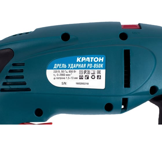 Дрель Кратон PD-850К 3 02 01 011