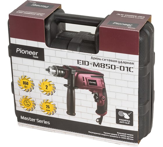 Дрель Pioneer EID-M850-01C
