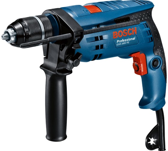 Ударная дрель Bosch gsb 1600 re 06012181R0