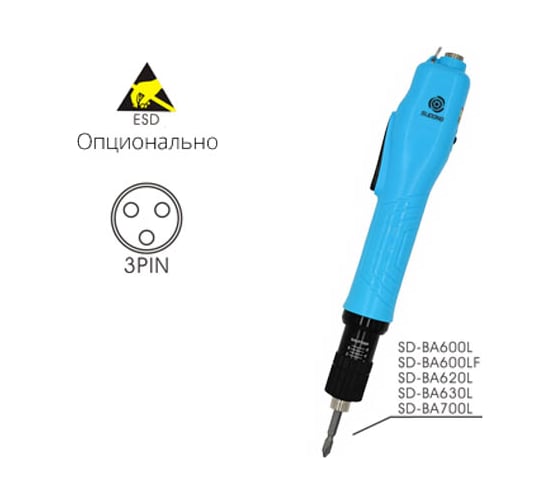 Электроотвертка-винтоверт сетевая (60W) SUDONG SD-BA600LF
