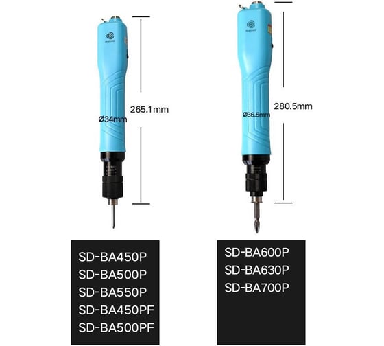 Электроотвертка-винтоверт сетевая (60W) SUDONG SD-BA600PF