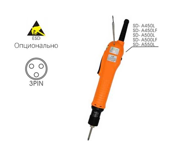 Электроотвертка-винтоверт сетевая (60W) SUDONG SD-A550LF