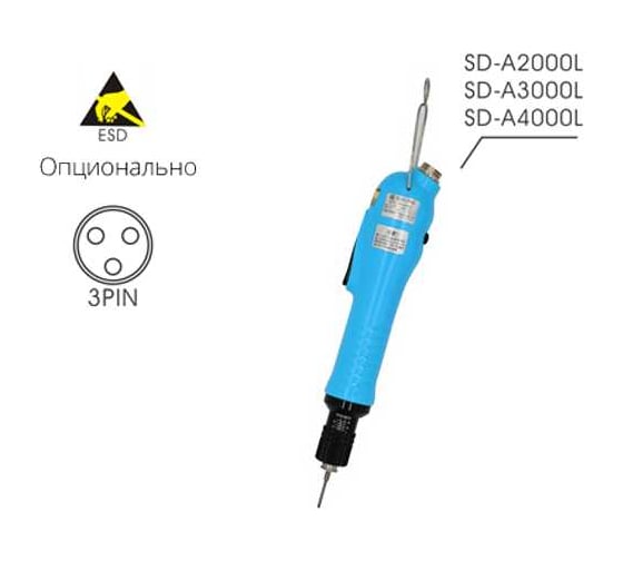 Электроотвертка-винтоверт сетевая SUDONG SD-A3000L
