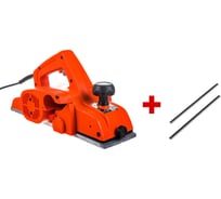 Рубанок СПЕЦ БРУ-840, 1000Вт, ширина обработки 110мм, картонная упаковка + ножи для рубанка 110мм Спец СПЕЦ-1536/СПЕЦ-2100203