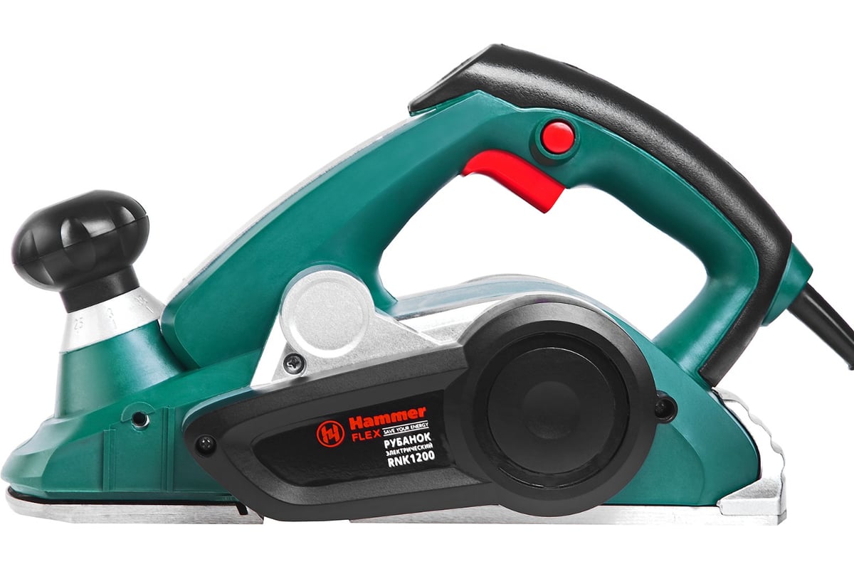 Рубанок Hammer Flex 1200 Вт, 15000 об/мин, нож 110 мм, срез до 3.5 мм ...