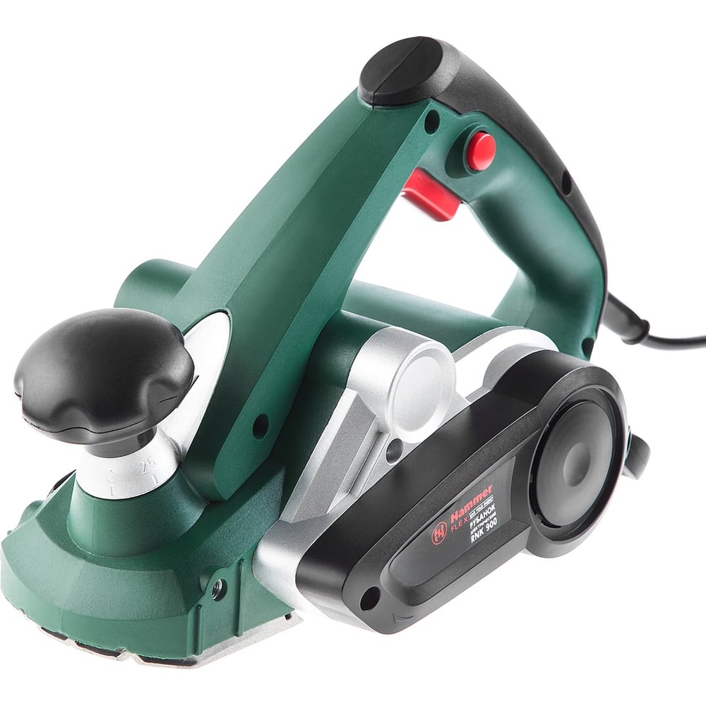 РубанокHammerFlex900Вт,16000об/мин,нож82мм,срездо3мм,опорнаярамкаRNK900