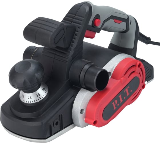 Рубанок электрический P.I.T. 1500Вт, 15000об/мин, 2 ножа 110мм, 0-3,5мм, четв. 15мм, 3 фаски PEP110-C