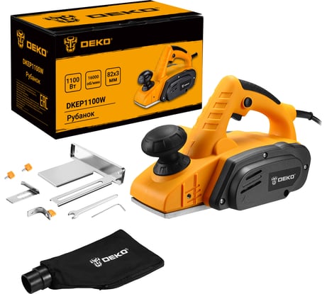 Рубанок DEKO DKEP1100W, 1100Вт 063-4197