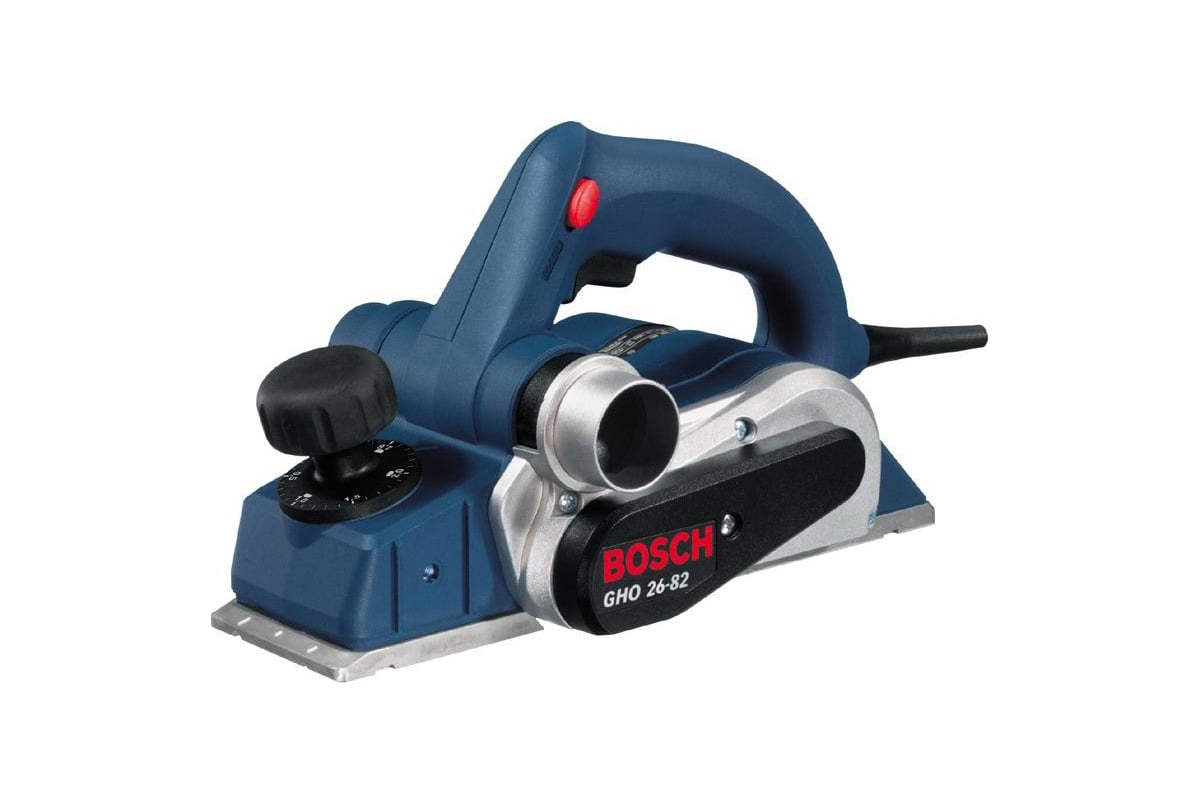 Электрорубанок Bosch GHO 26-82 0.601.594.303 - выгодная цена, отзывы,  характеристики, фото - купить в Москве и РФ