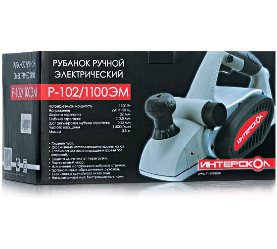Электрический рубанок Интерскол Р-102/1100ЭМ 70.1.1.00