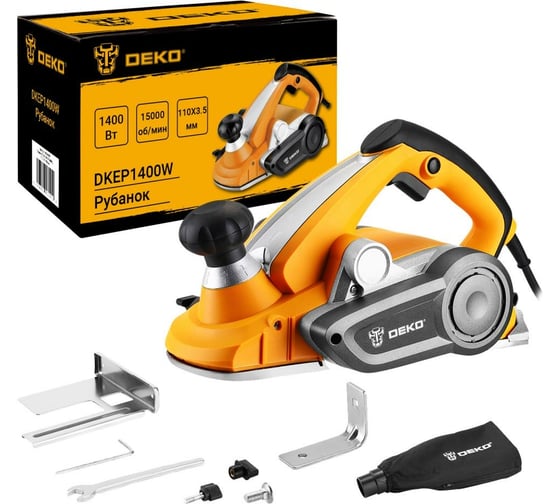 Рубанок DEKO DKEP1400W 063-4196