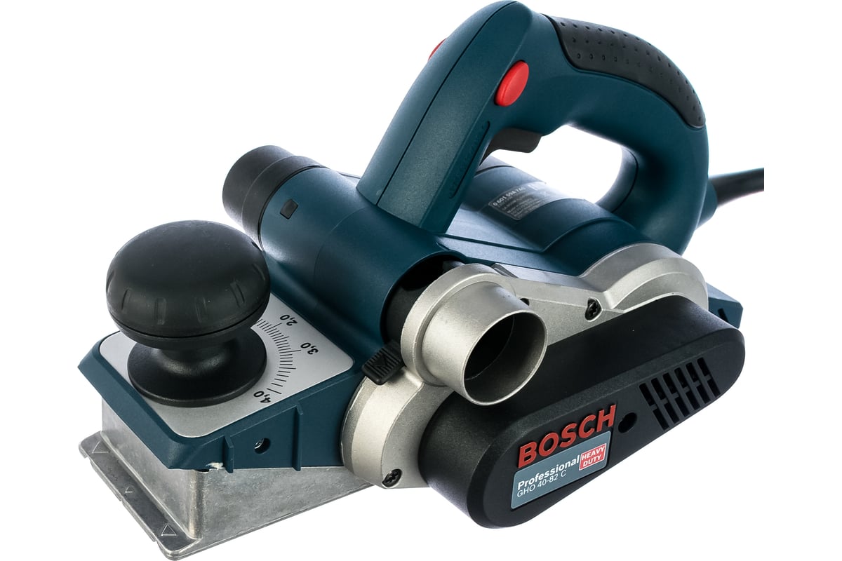 Рубанок Bosch GHO 40-82 C 0.601.59A.760 - выгодная цена, отзывы,  характеристики, фото - купить в Москве и РФ