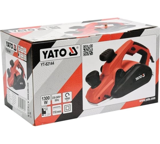 Электрорубанок YATO 1300 Вт YT-82144