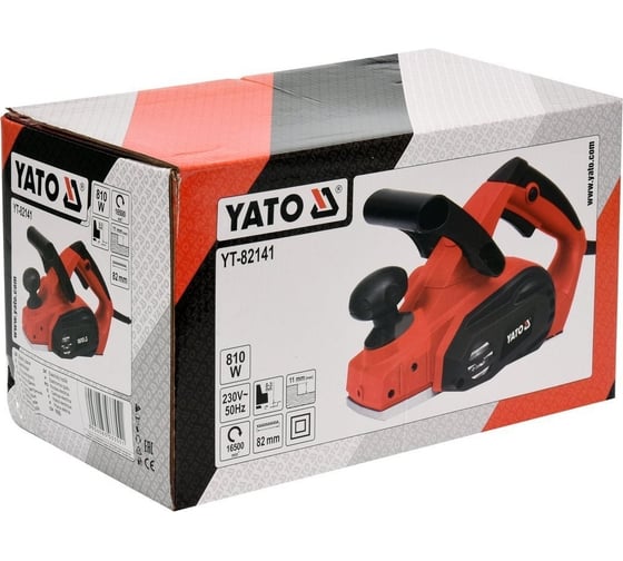 Электрорубанок YATO 810 Вт YT-82141