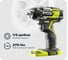 Бесщеточный аккумуляторный ударный гайковерт Ryobi ONE+ R18iW7-0 5133004220 9