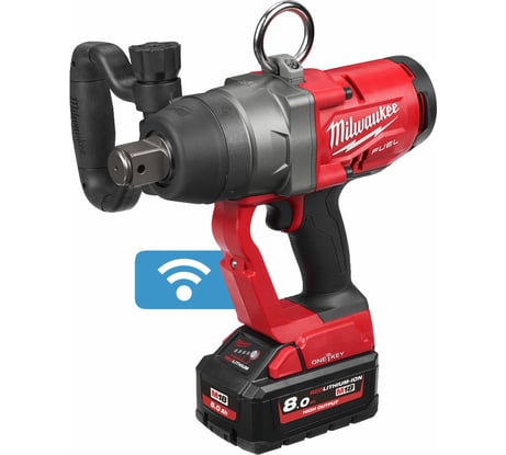 Аккумуляторный импульсный гайковерт Milwaukee M18 ONEFHIWF1-802X ONE-KEY 4933459733