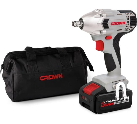 Аккумуляторный гайковерт Crown CT22016L-4 TB