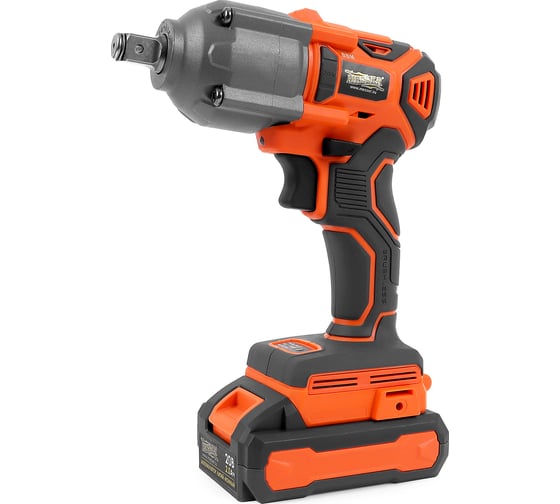 Аккумуляторный ударный гайковерт MESSER DCW9 750 Нм, М20, 20 В, 2 Ач 05-41-092