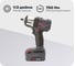 Аккумуляторный ударный гайковерт Ingersoll Rand W5153-K22A-EU 1/2" комплект 47665713001 10