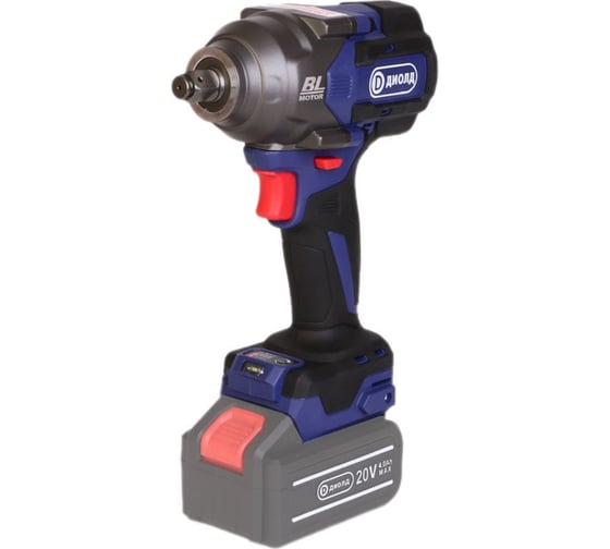 Аккумуляторный ударный гайковерт-шуруповерт ДИОЛД Гэа-20 ли-04 10300044 1